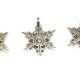 CHARM ARGINTIU FULG DE ZAPADA 23MM