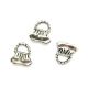 CHARM ARGINTIU POSETA FINA 15MM