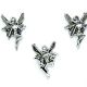 CHARM ARGINTIU ZANA MICA 22MM