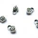 MINI CHARM ARGINTIU LACAT INIMA 10MM