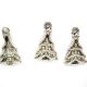 CHARM ARGINTIU BRADUT 23MM