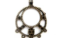 BAZA CANDELABRU BRONZ 2 CERCURI 40MM