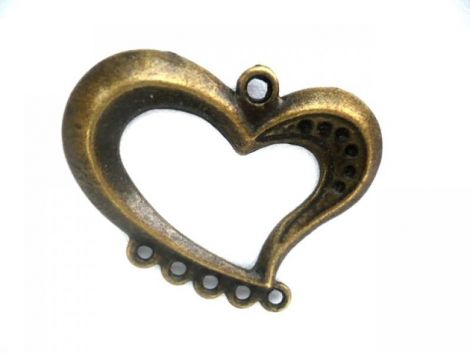 BAZA CANDELABRU BRONZ INIMA 38MM