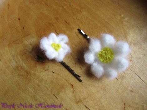 Fuzzy - set agrafe flori