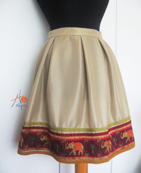 Fusta ampla Indian style