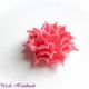 Spiked Pink - clama floricica satin roz