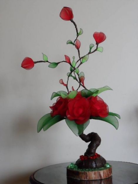 Aranjamente cu flori handmade