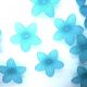 FLOARE ACRIL FROSTED 17MM ALBASTRU