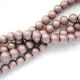10 BUC PERLE CREPONATE STICLA 8MM  PLUM