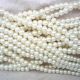 10BUC PERLE STICLA 6MM IVORY