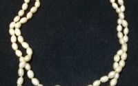 colier dublu perlat
