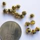 Hematit bobite fatetate aurii de 4mm x10buc