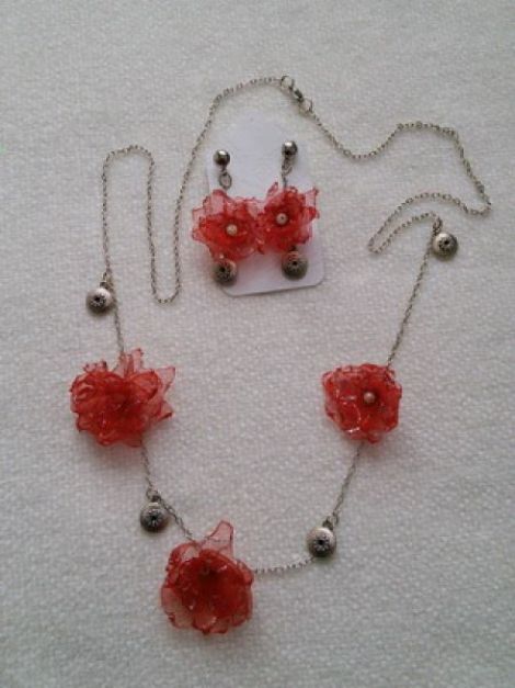 set colier si cercei new spring