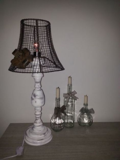 Veioza industry vintage handmade