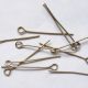 Ace cu bucla bronz antichizat 3cm