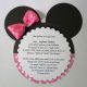Invitatii botez Minnie