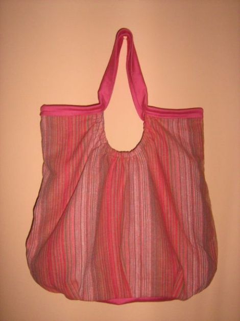 Pink Stripes Bag