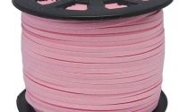 1M SNUR SUEDE LAT. 2.5MM ROZ PALID