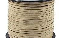 1M SNUR SUEDE LAT. 2.5MM BEJ
