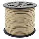 1M SNUR SUEDE LAT. 2.5MM BEJ