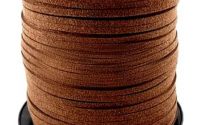 1M SNUR SUEDE LAT. 2.5MM MARO CIOCOLATA