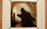Tablou "hauling wolf"