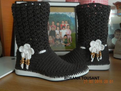 cizme crosetate 