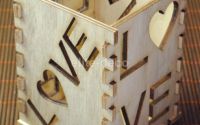 Suport lemn LOVE
