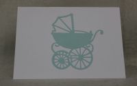 Invitatii botez carucior
