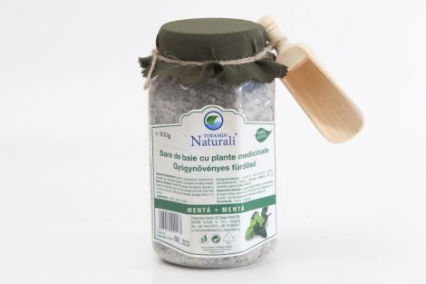 Sare de baie MENTA 800g