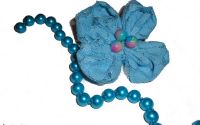   Brosa Luxurious Blue Lace Brooch