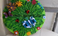 Tablou rotund din hartie