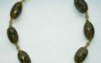 Colier agate dragon skin
