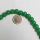 Margele sticla verde10x8mm  x10buc
