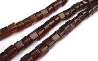 10BUC CUB STICLA 4X4MM MARO AMBRA