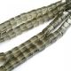 10BUC CUB STICLA 4X4MM GRI FUMURIU