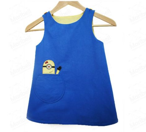 Sarafan din bumbac cu minion