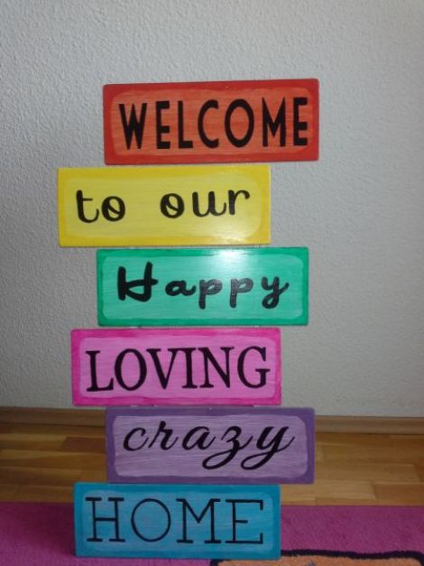 Decoratiune "Welcome"