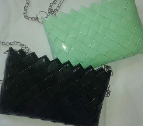 Geanta eco verde mint