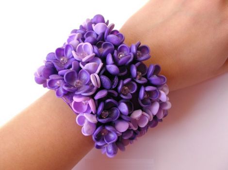 Bratara liliac
