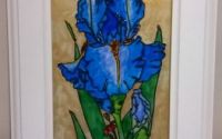 Pictura sticla Iris