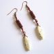 cercei howlite si cupru 