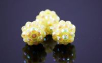 Margele Samballa cu rhinestone - 12mm