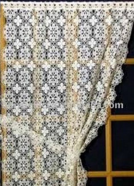Fata de masa crosetata macrame dimensiune XXXL