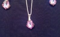 set argint cu swarovski