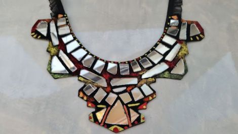 Colier Pictat Mirror
