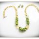 Set- citrin si coral peridot
