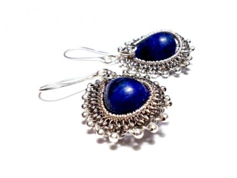 Cercelusi lapis lazuli "Royal Lapis"