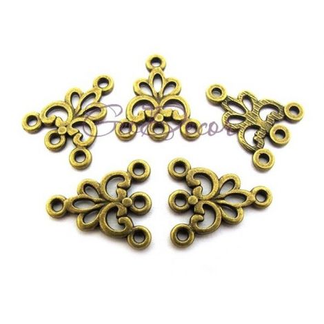 CH58 - Chandelier bronz antic 19x17mm