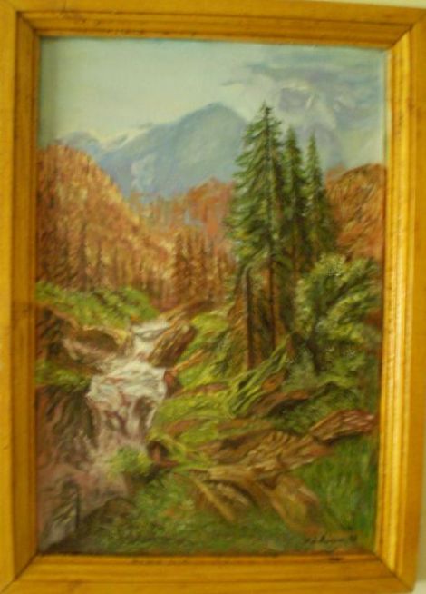 Peisaj din Muntii Alpi